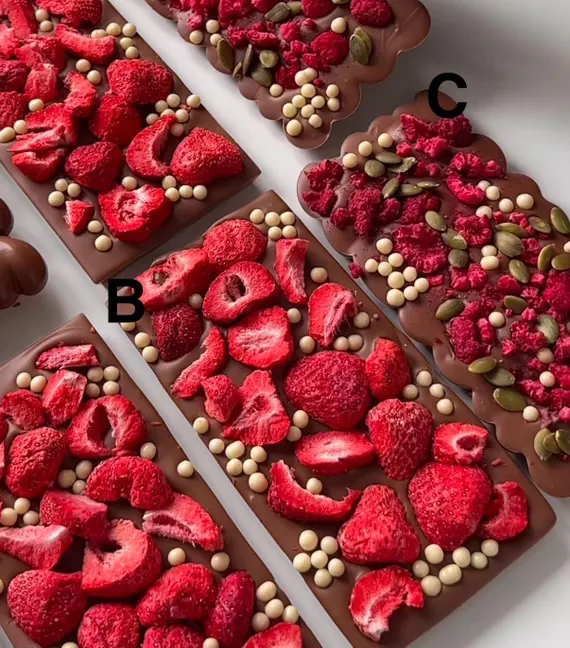 Barra de Chocolate Frutos Rojos (1 Unidad)