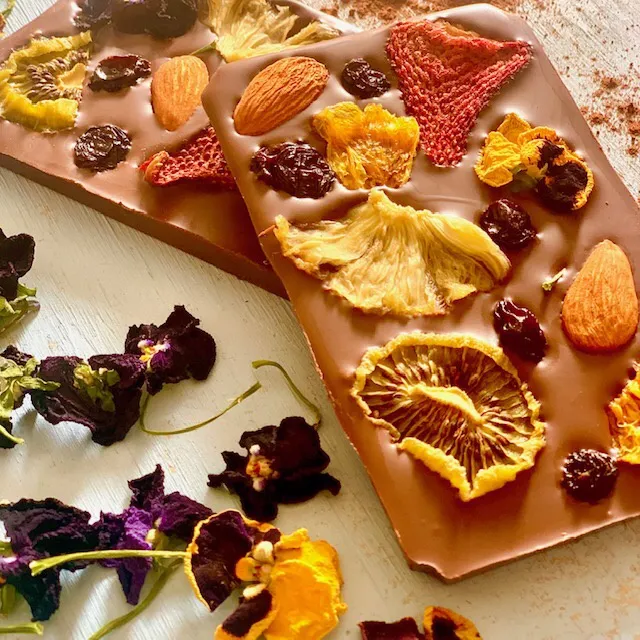 Barra de Chocolate Frutos Tropicales (1 Unidad)